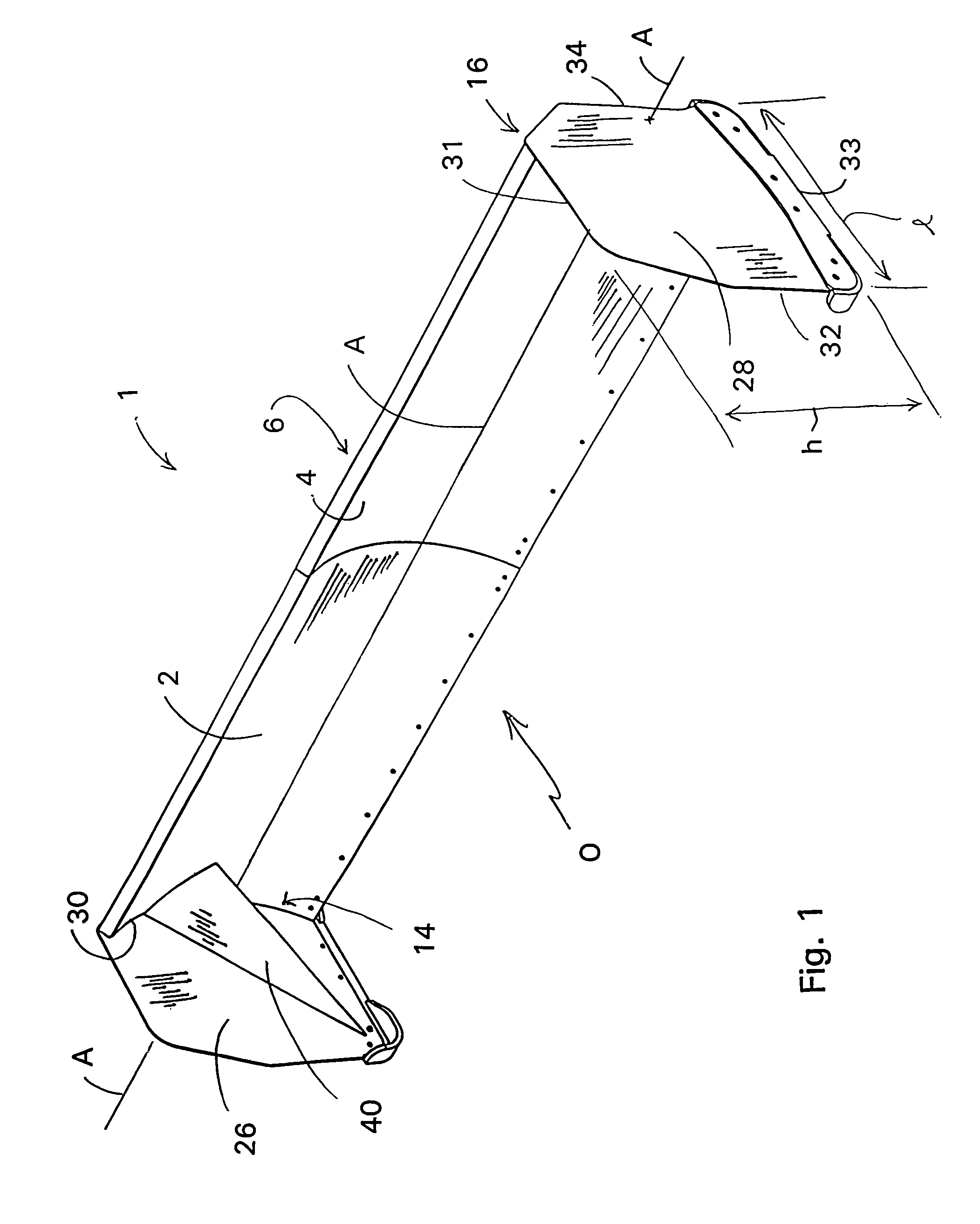 Materials moving blade