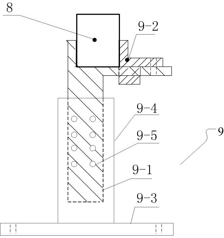 Automobile rolling noise test system and noise test method