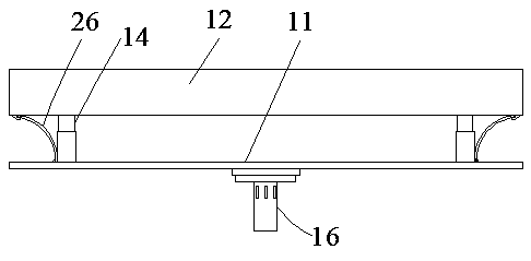 Concealed floor drain assembly