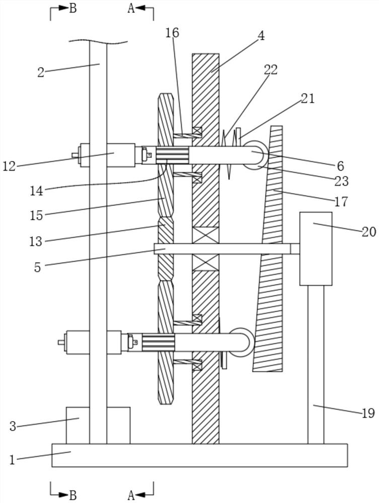 Machine for machining automobile swing arm and using method of machine