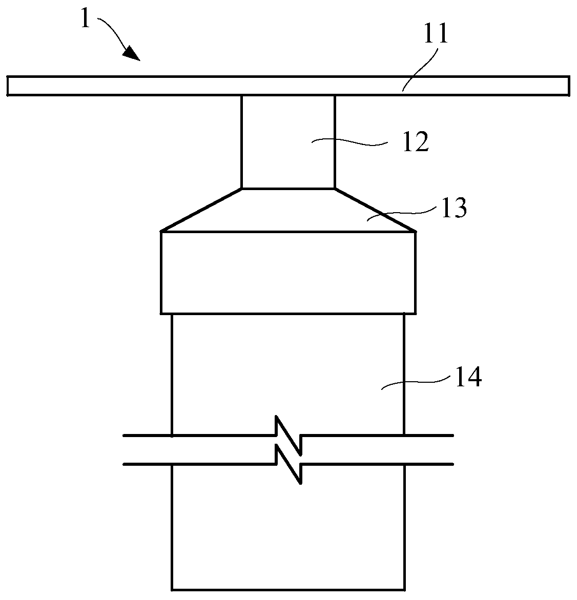 Hole protection marking device for exploratory hole and special wrench