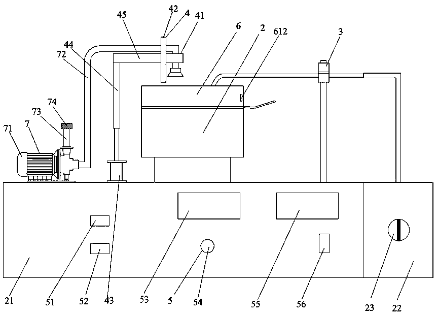 Asphalt flash point detection device