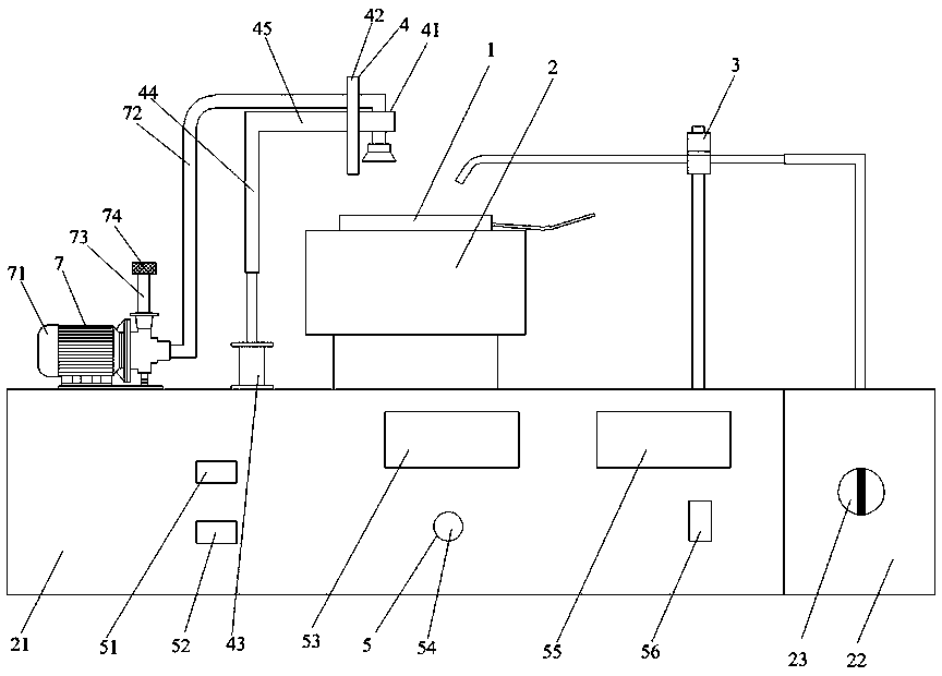 Asphalt flash point detection device