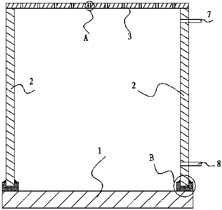 A directional corrosion film component and its use method