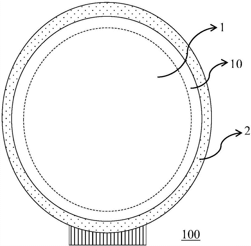 Special-shaped display panel and display device