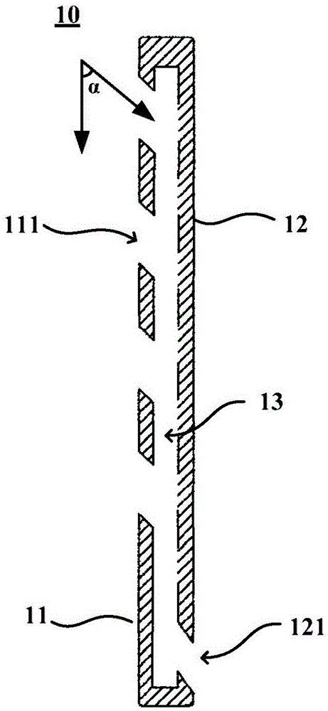 Air conditioner air deflector and air conditioner