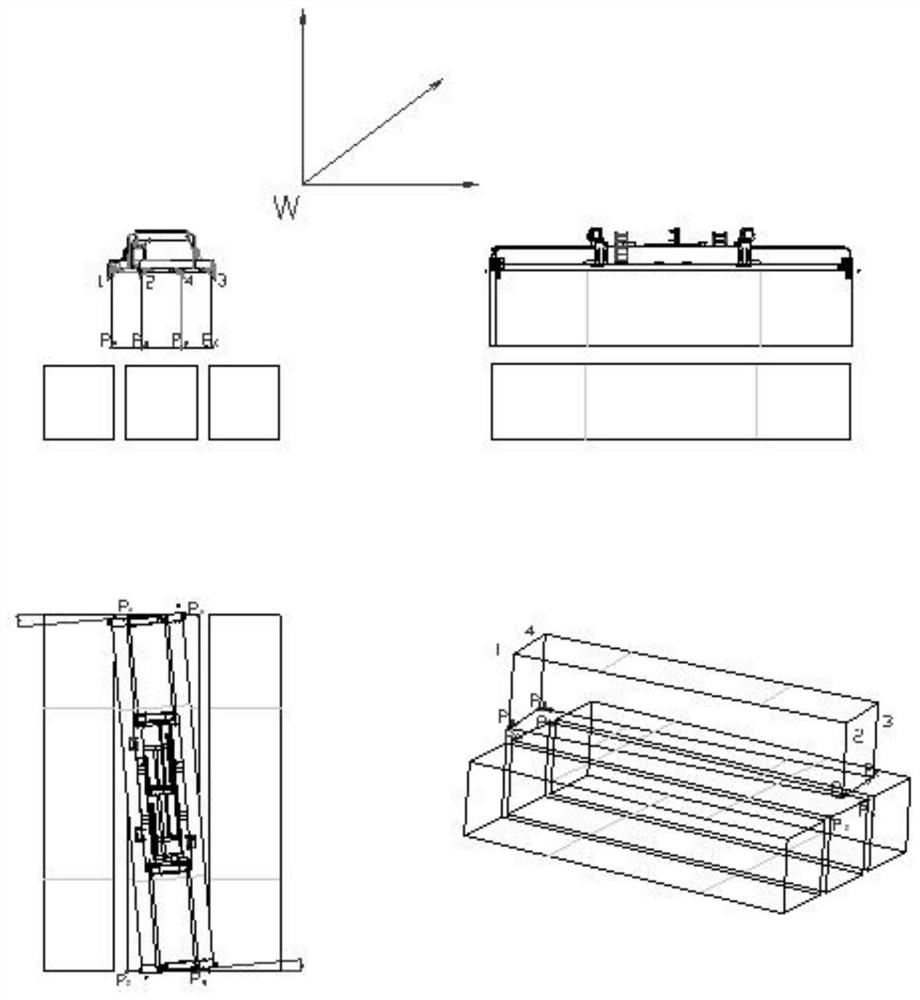 Container laser scanning recognition method, device, electronic equipment and readable medium