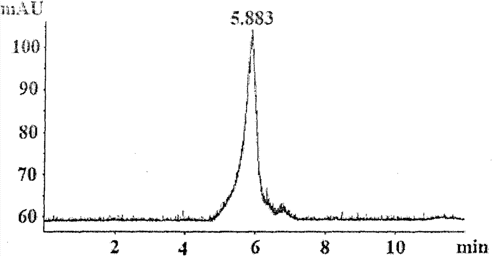 House lizard glycopeptide, method for preparing same and medicinal application thereof