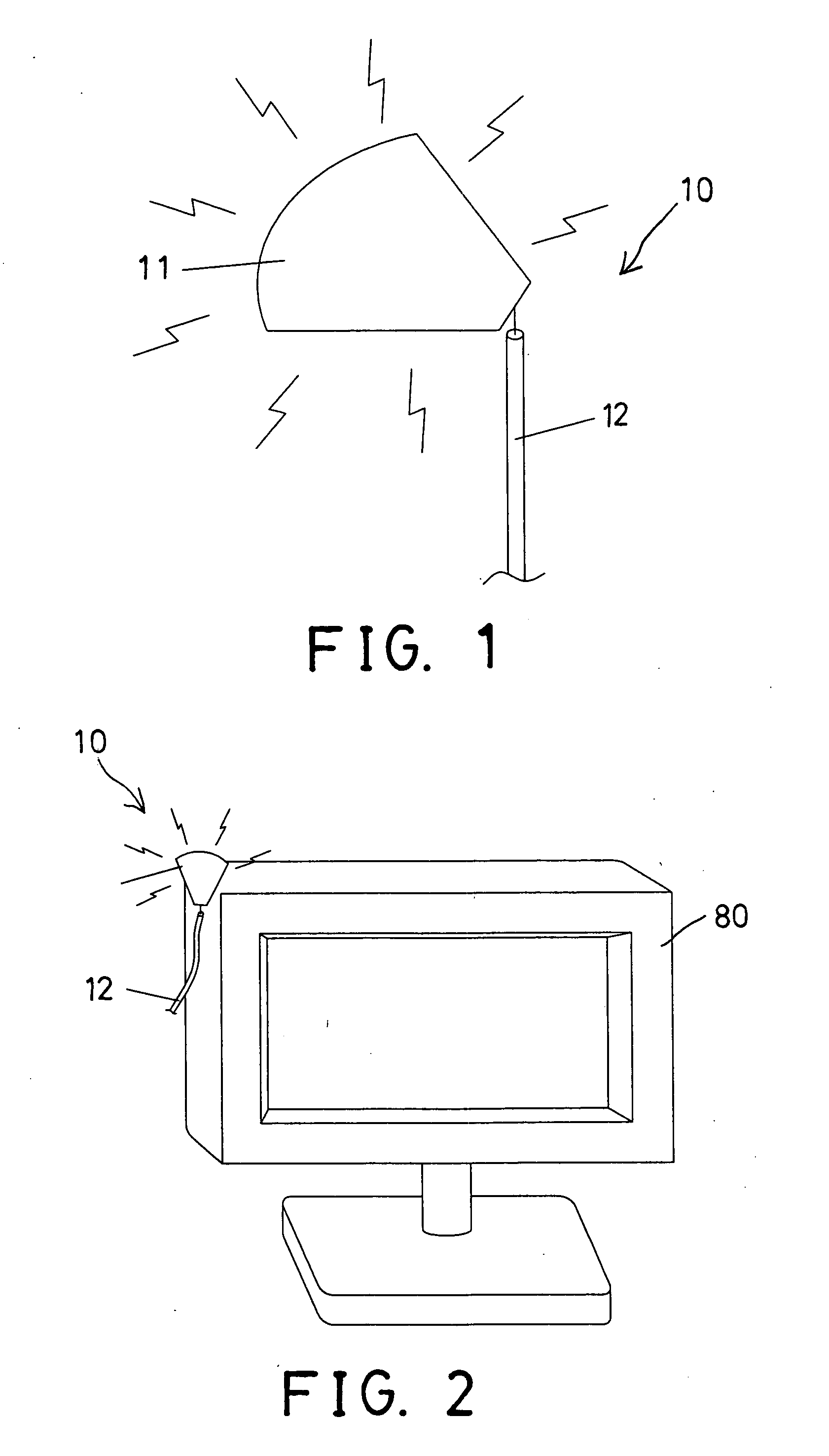 Antenna device having membrane structure