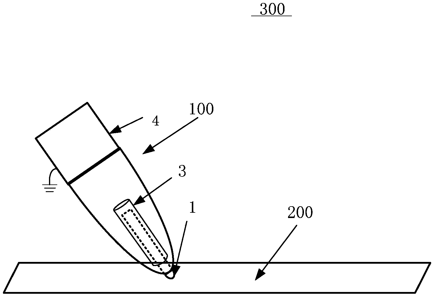 Active capacitance pen, capacitance touch panel and touch device