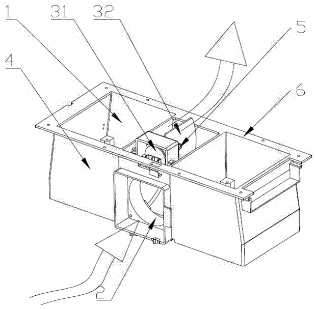 Air inlet channel applied to fresh air purification system