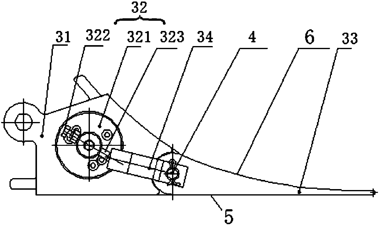 An electric double track switch