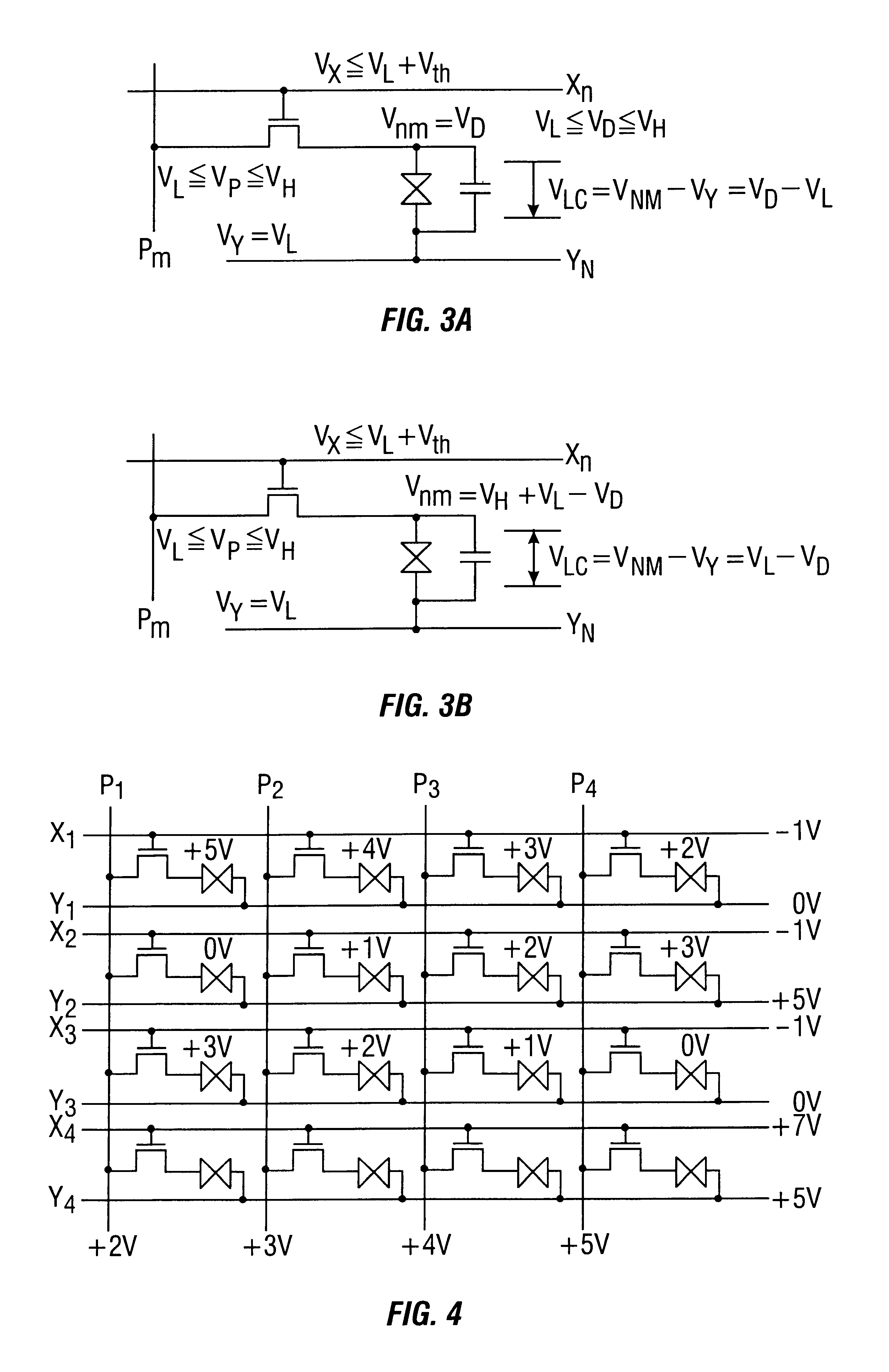 Driving method of active matrix display device