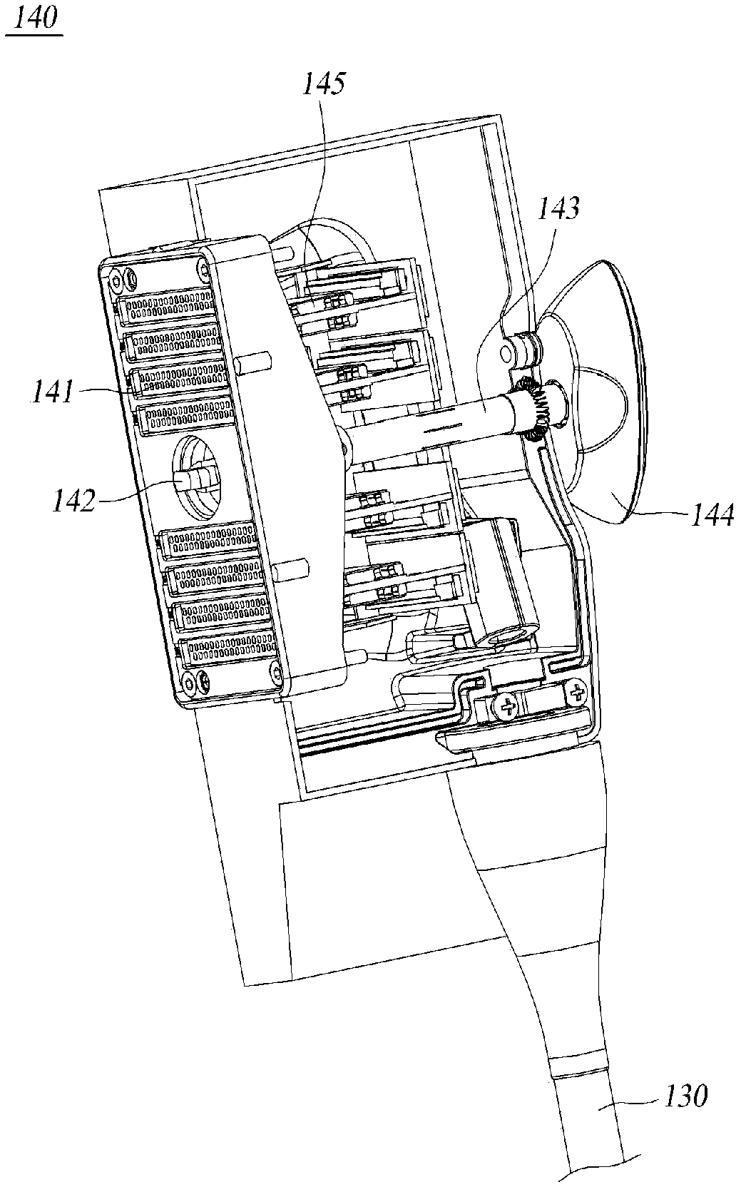 Probe having separable scanhead