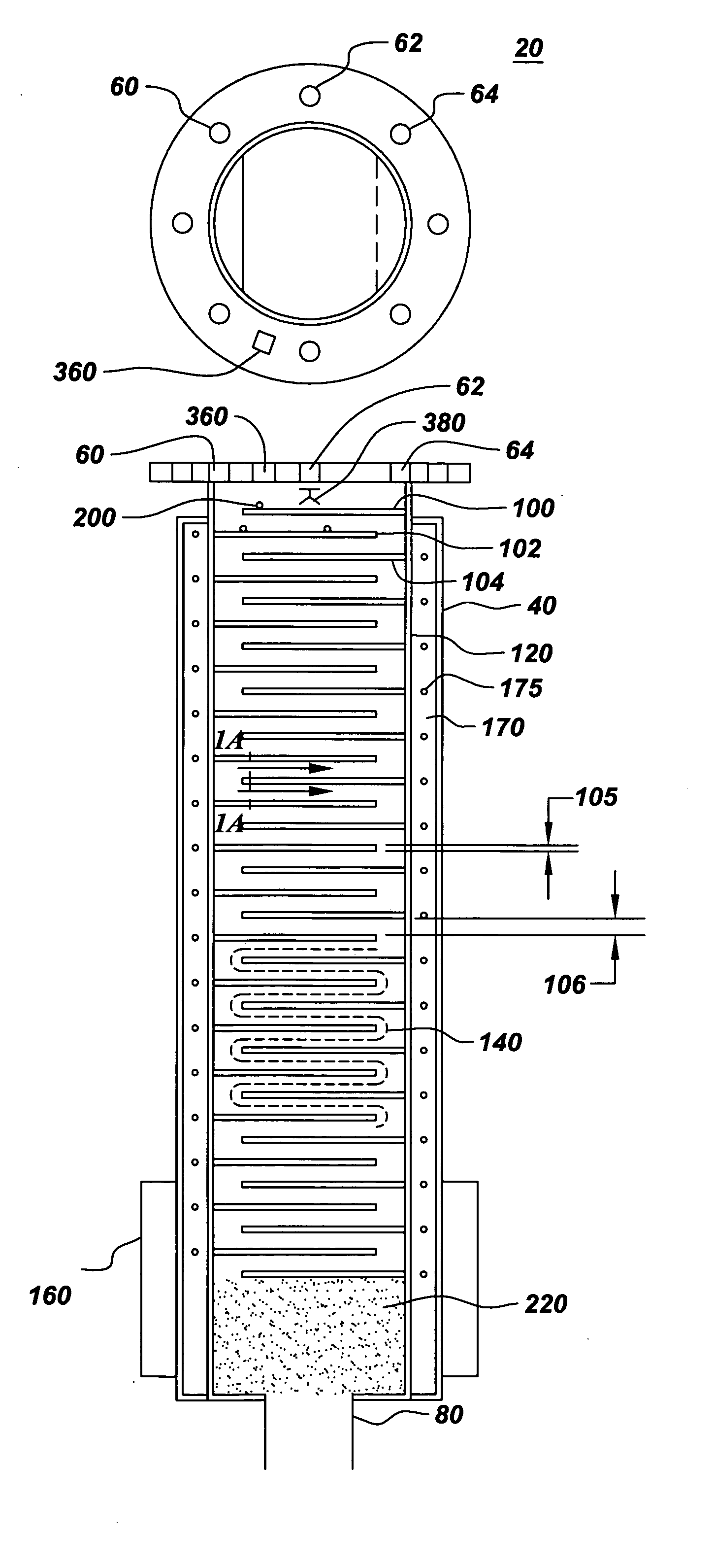 Apparatus for the evaporation of aqueous organic liquids and the production of powder pre-forms in flame hydrolysis processes