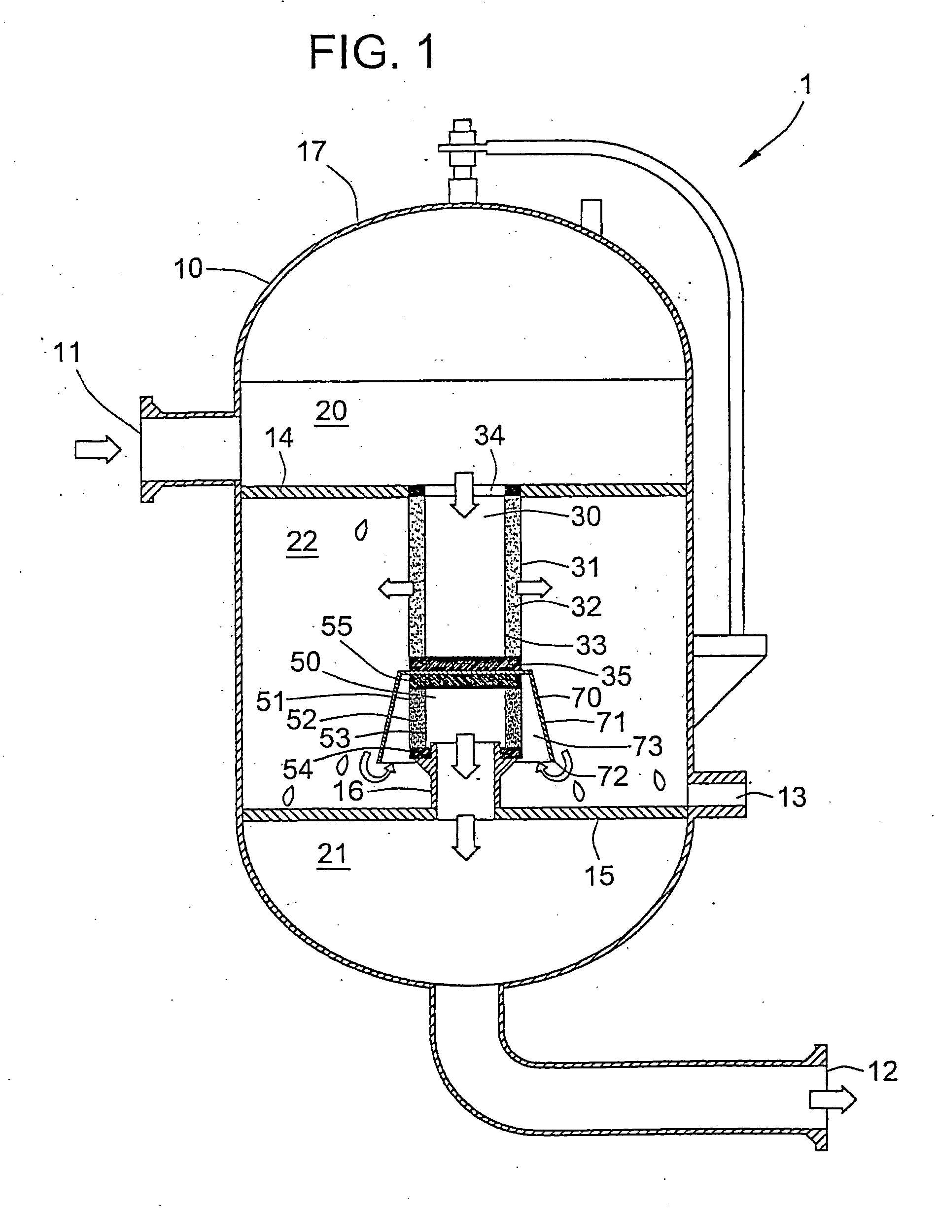 Coalescing and separation arrangements systems and methods for liquid mixtures