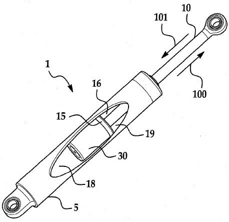 Hydraulic damper spool valve