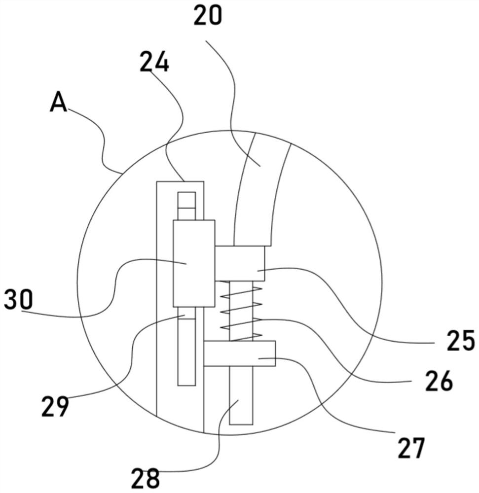 Pressure vessel spherical head inner wall polishing device