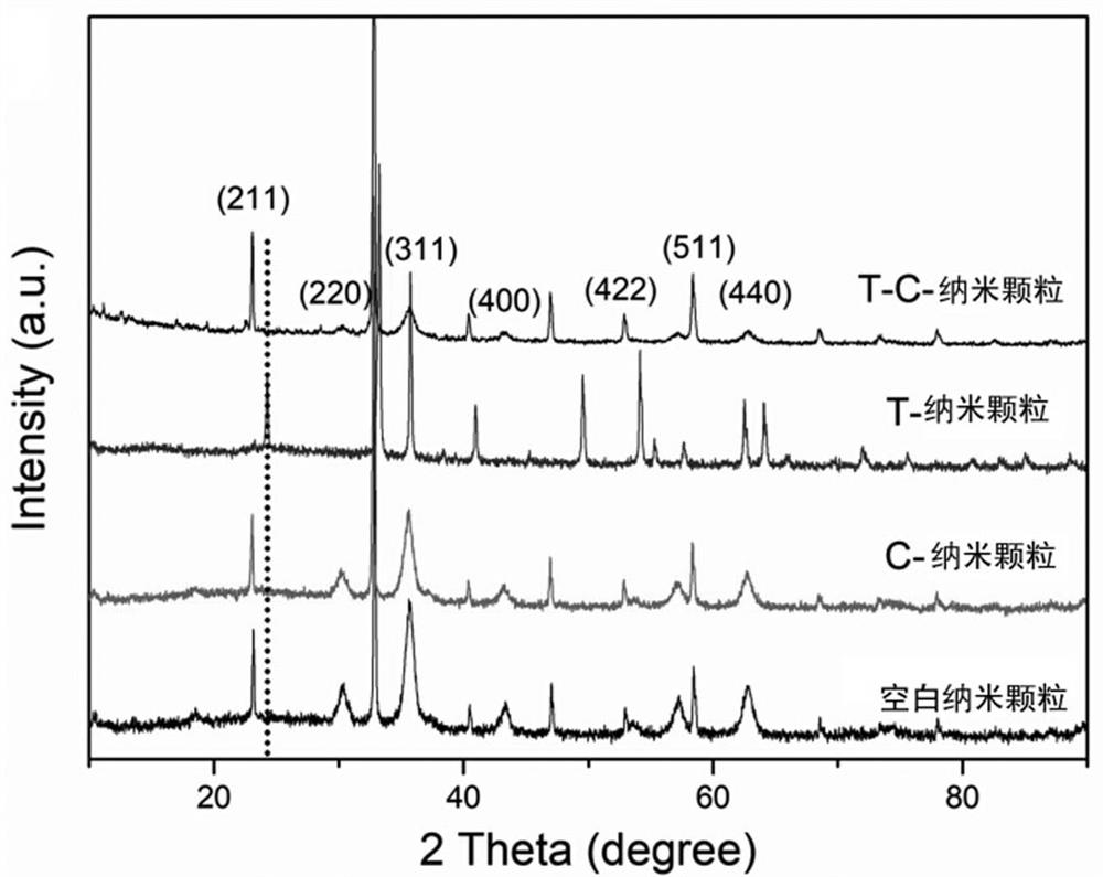 A method for preparing iron oxide nanoparticles from tea leaves