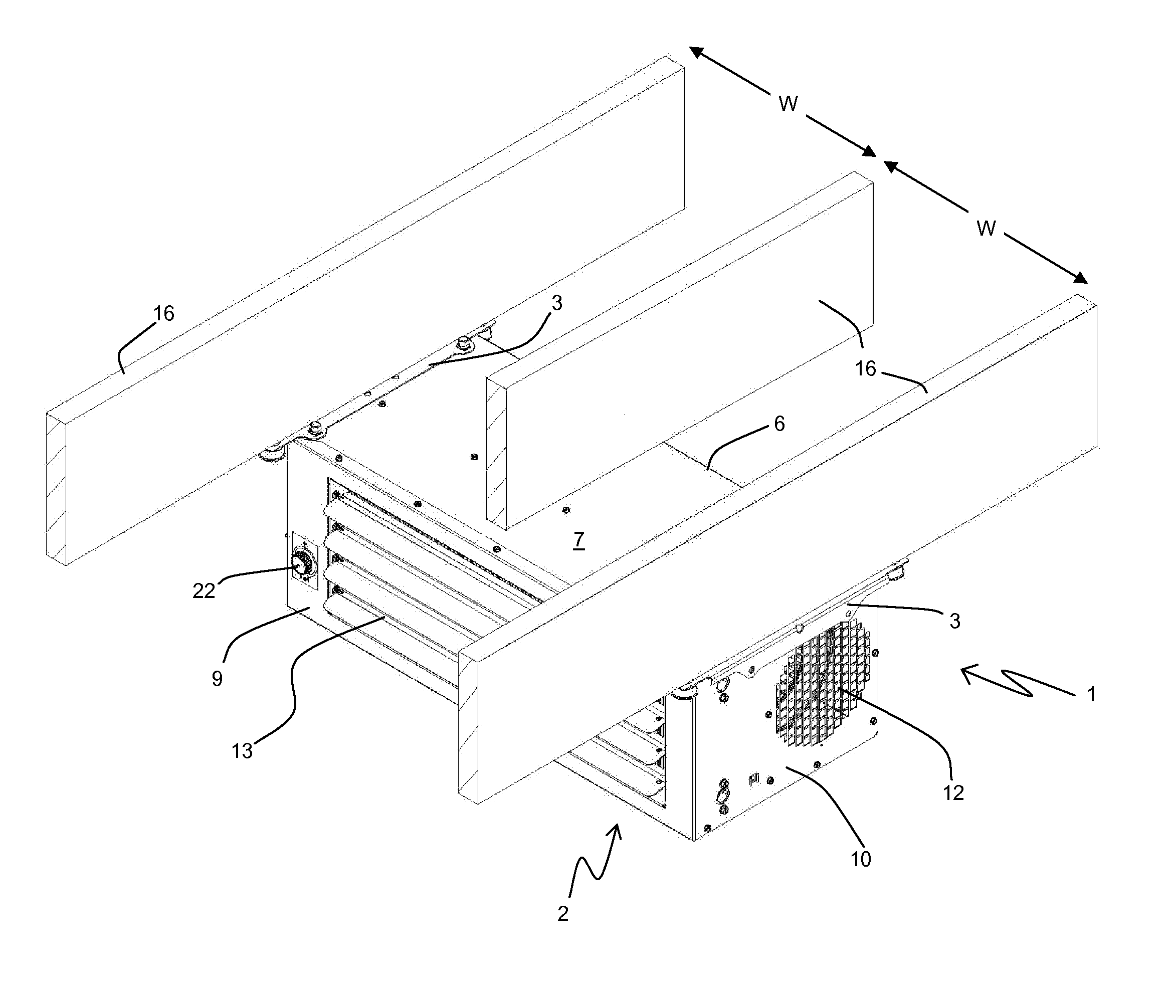 Heater mounting system