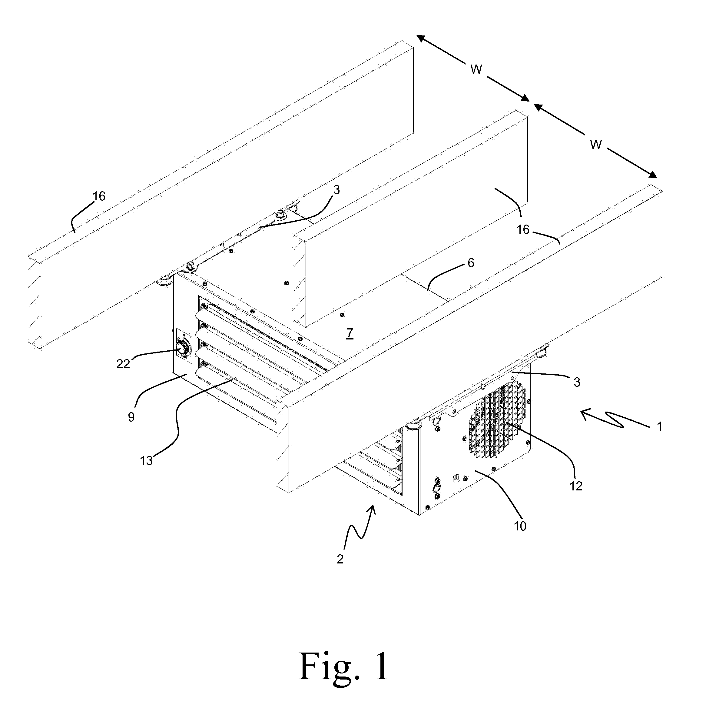 Heater mounting system