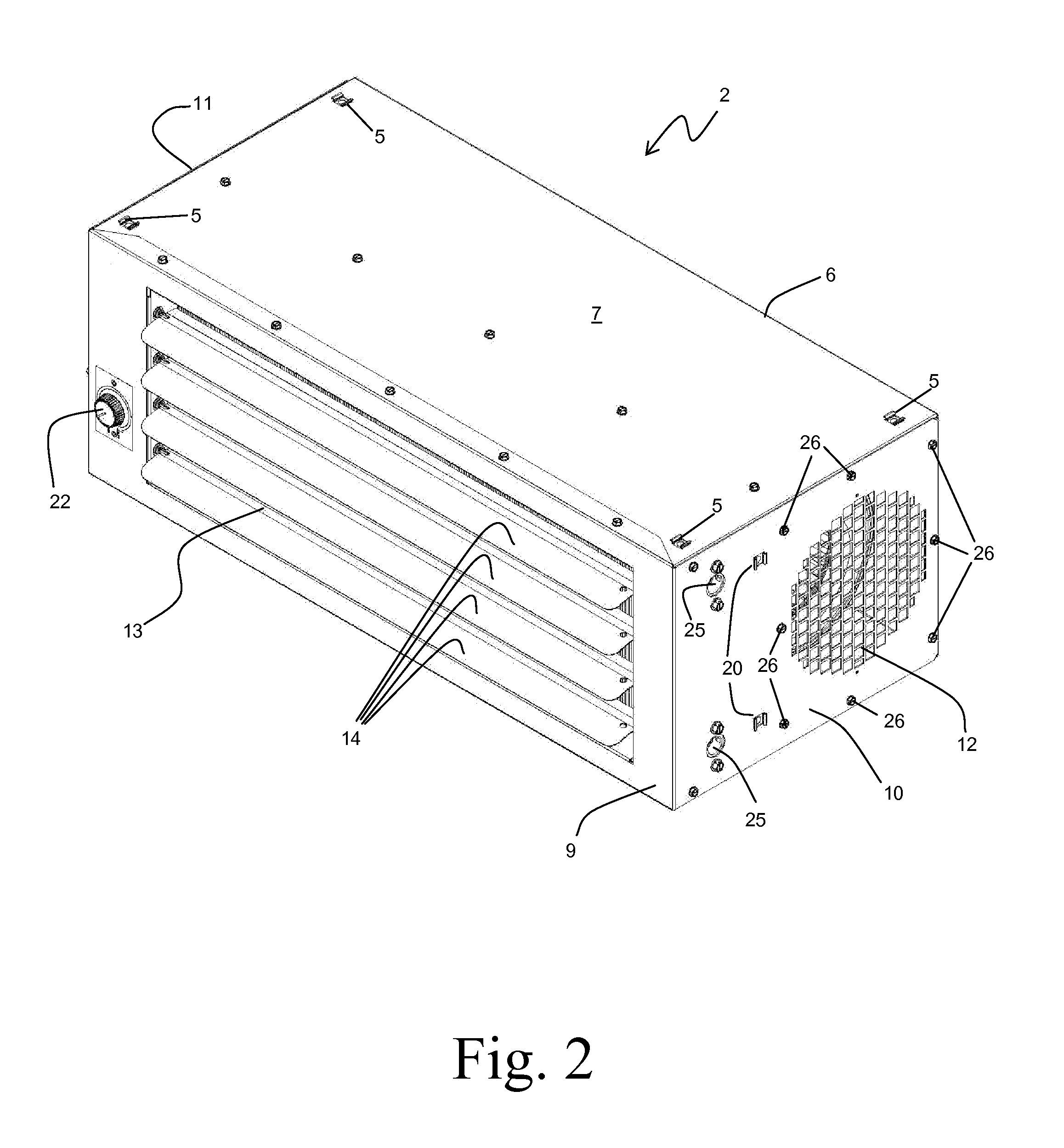 Heater mounting system