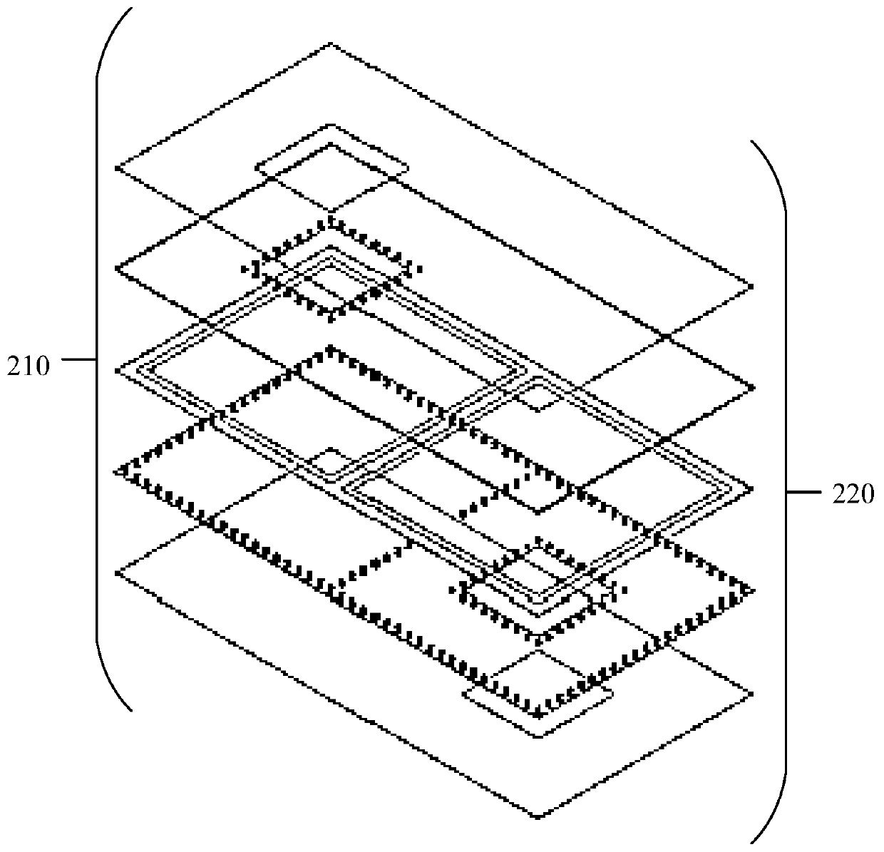 Filter resonator device and symmetrical folded substrate integrated waveguide filter