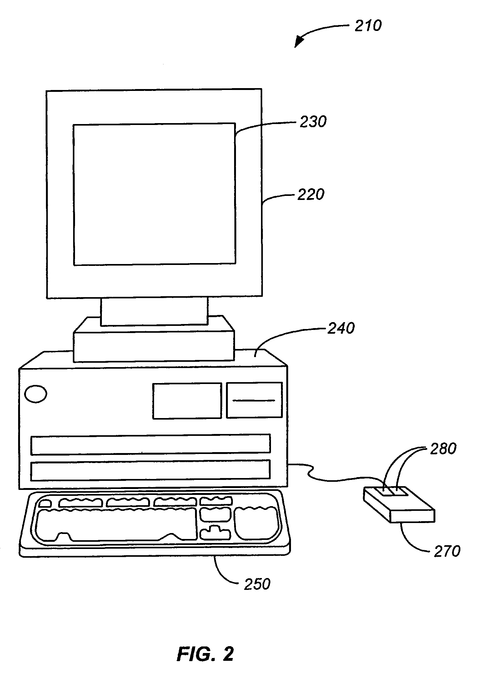 Method and system for scanning apertureless fluorescence mircroscope