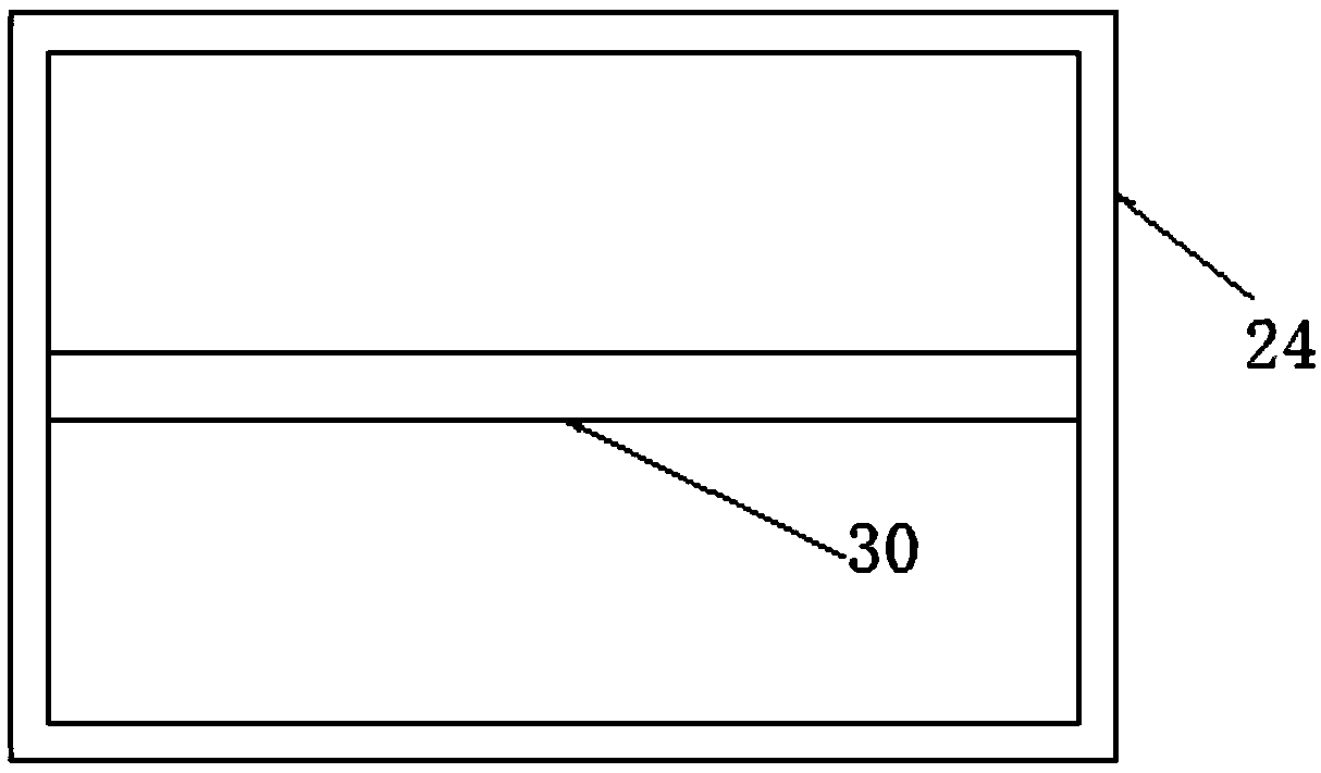 Device for recycling and utilizing domestic wastewater