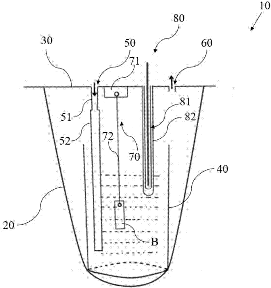 Test device and method for simulating corrosion of hollow copper conductor of generator in inner cooling water