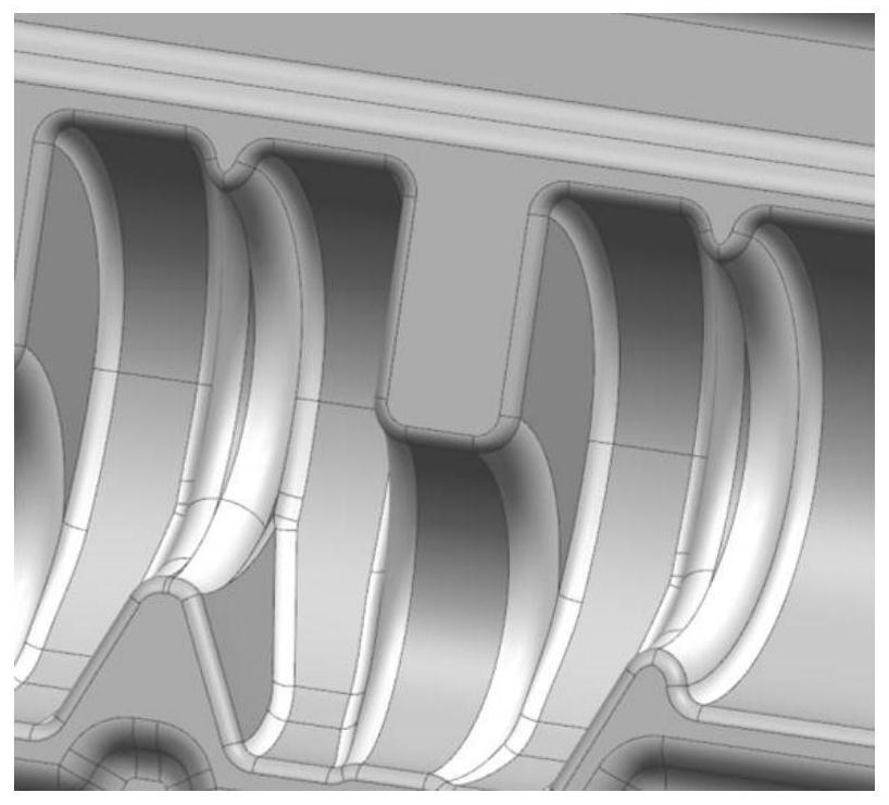 Plastic forming method for large complex special-shaped structural part