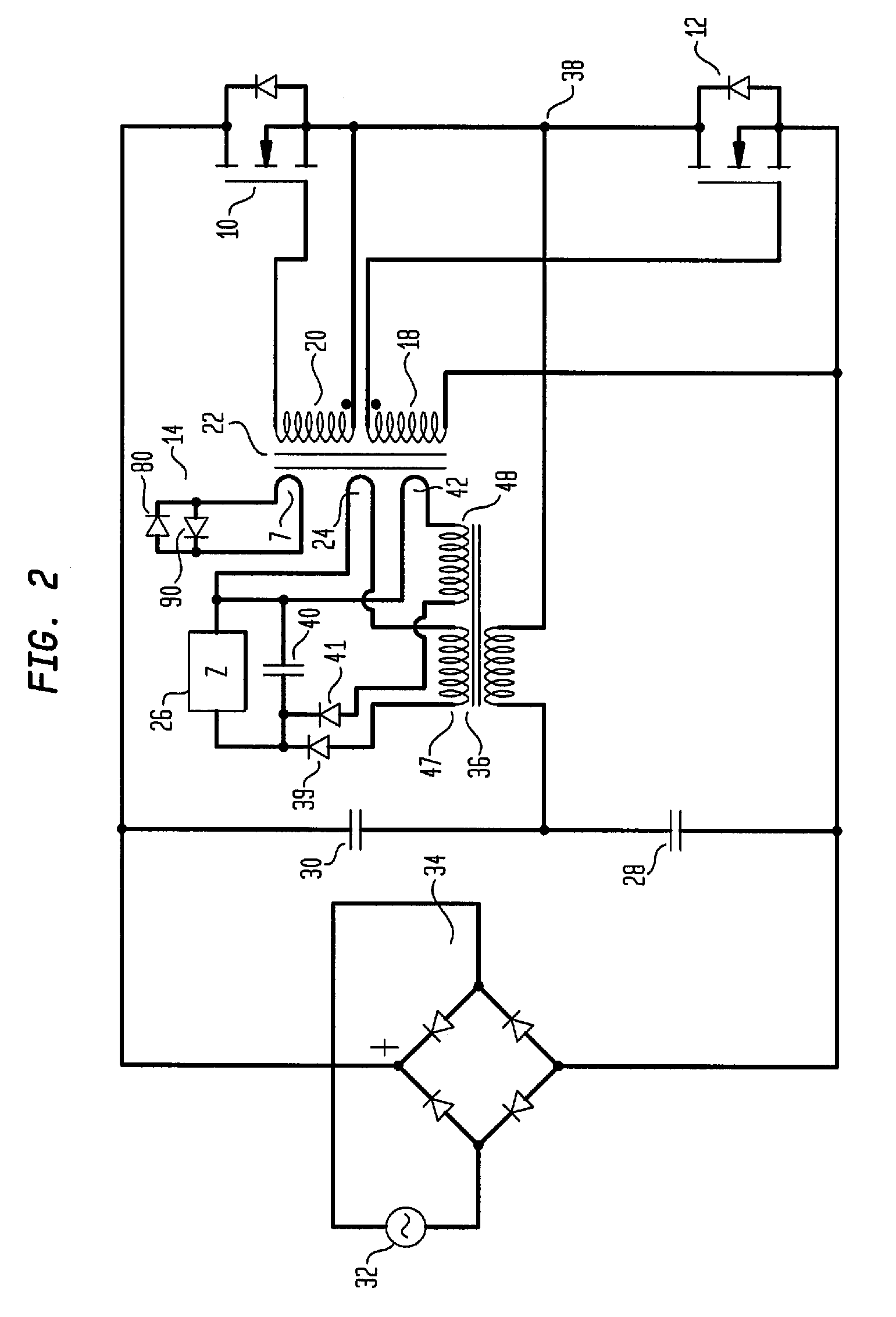 Adaptive resonant switching power system