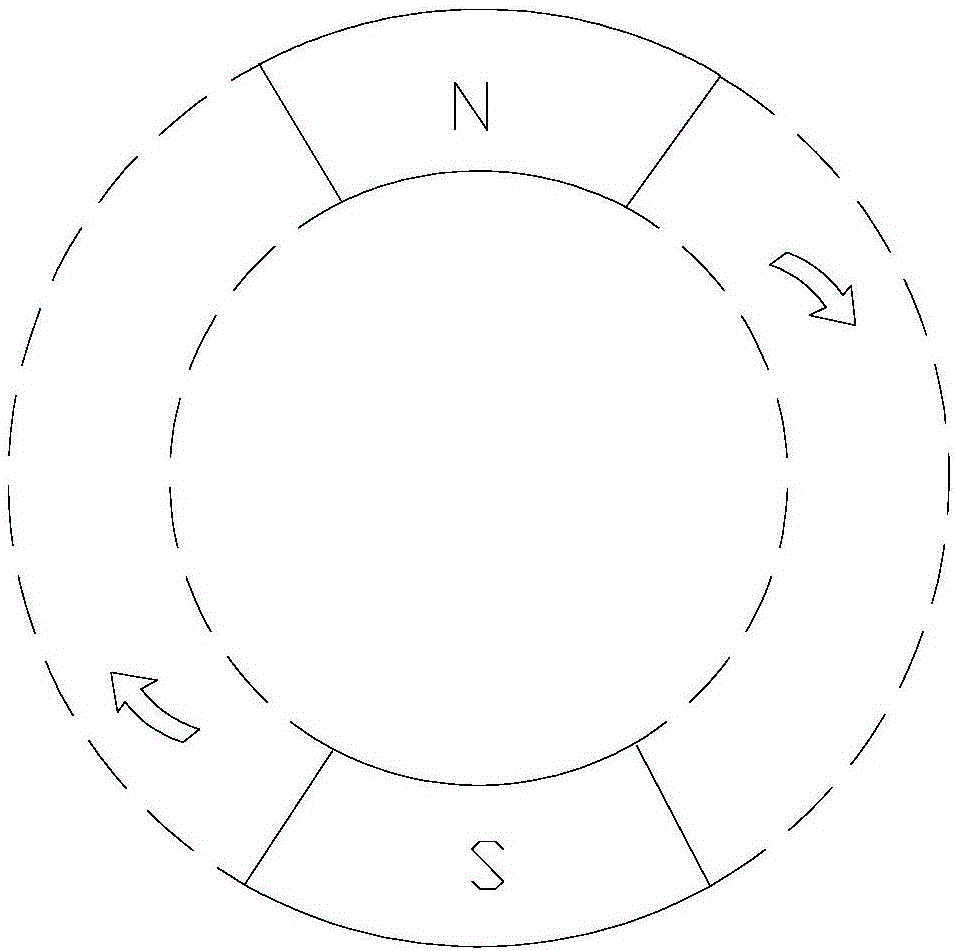 Separating type transformer capable of transforming three phases into single phase