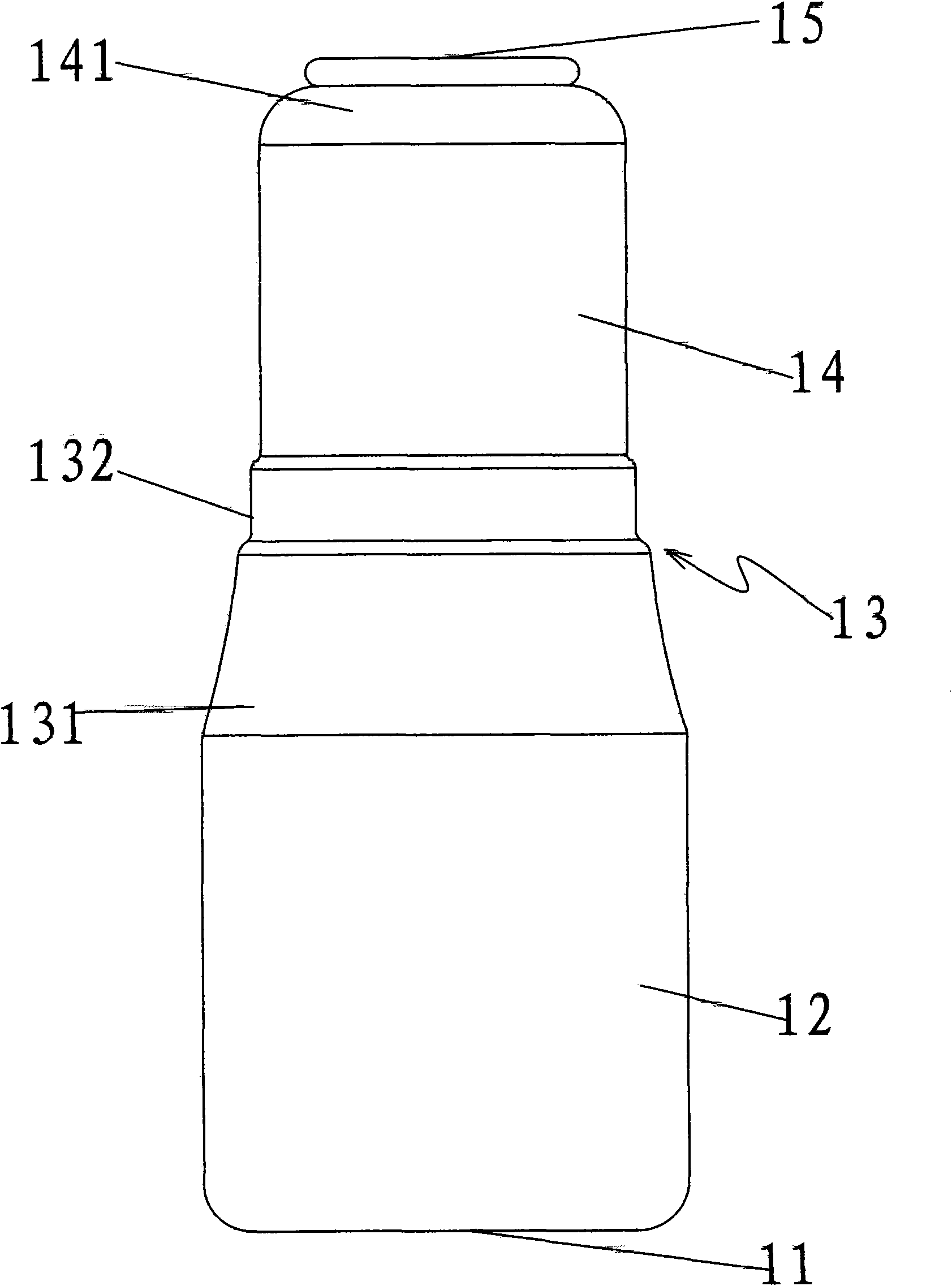 Double-waist aluminum packaging tin and production method