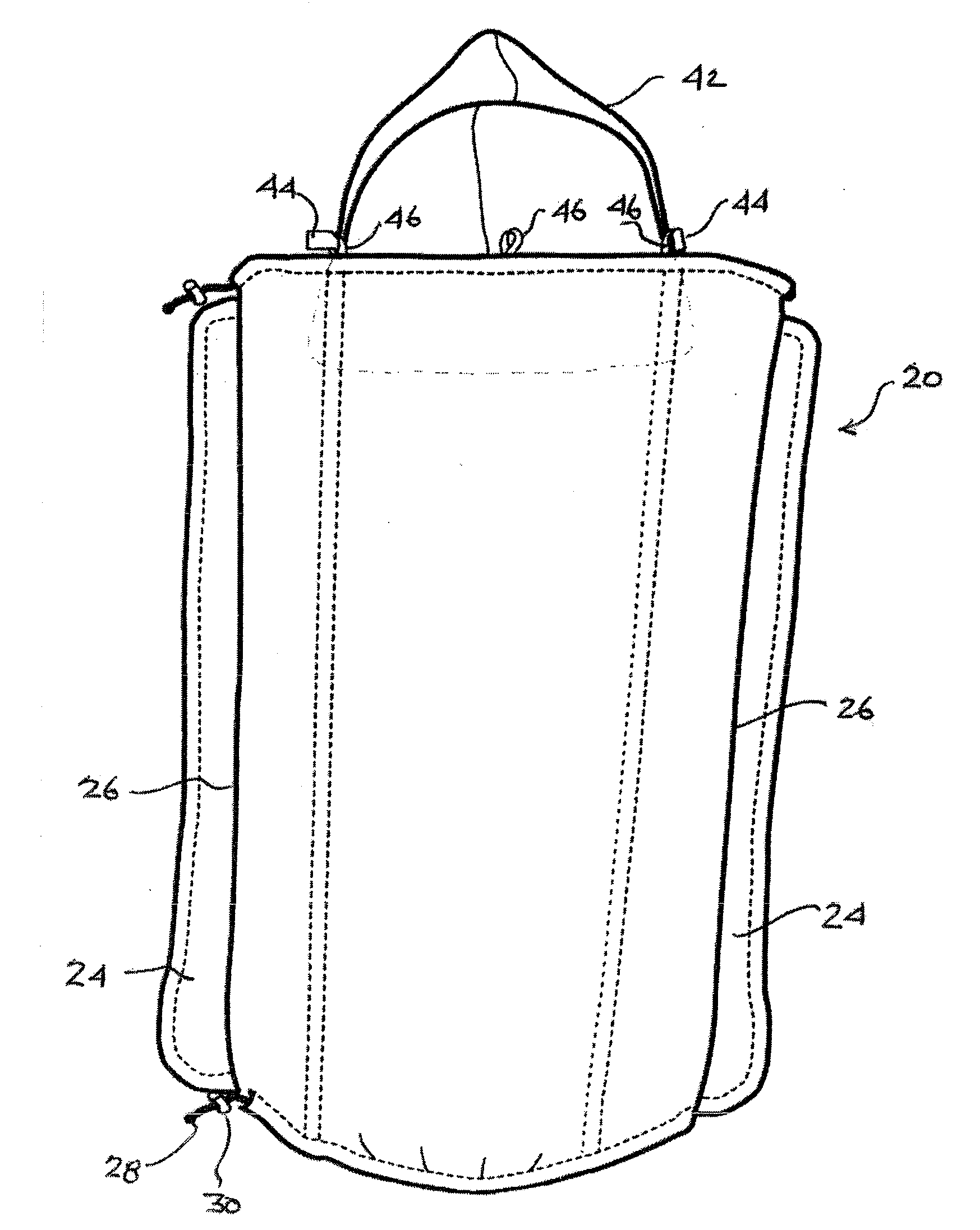 Coat extension infant cover