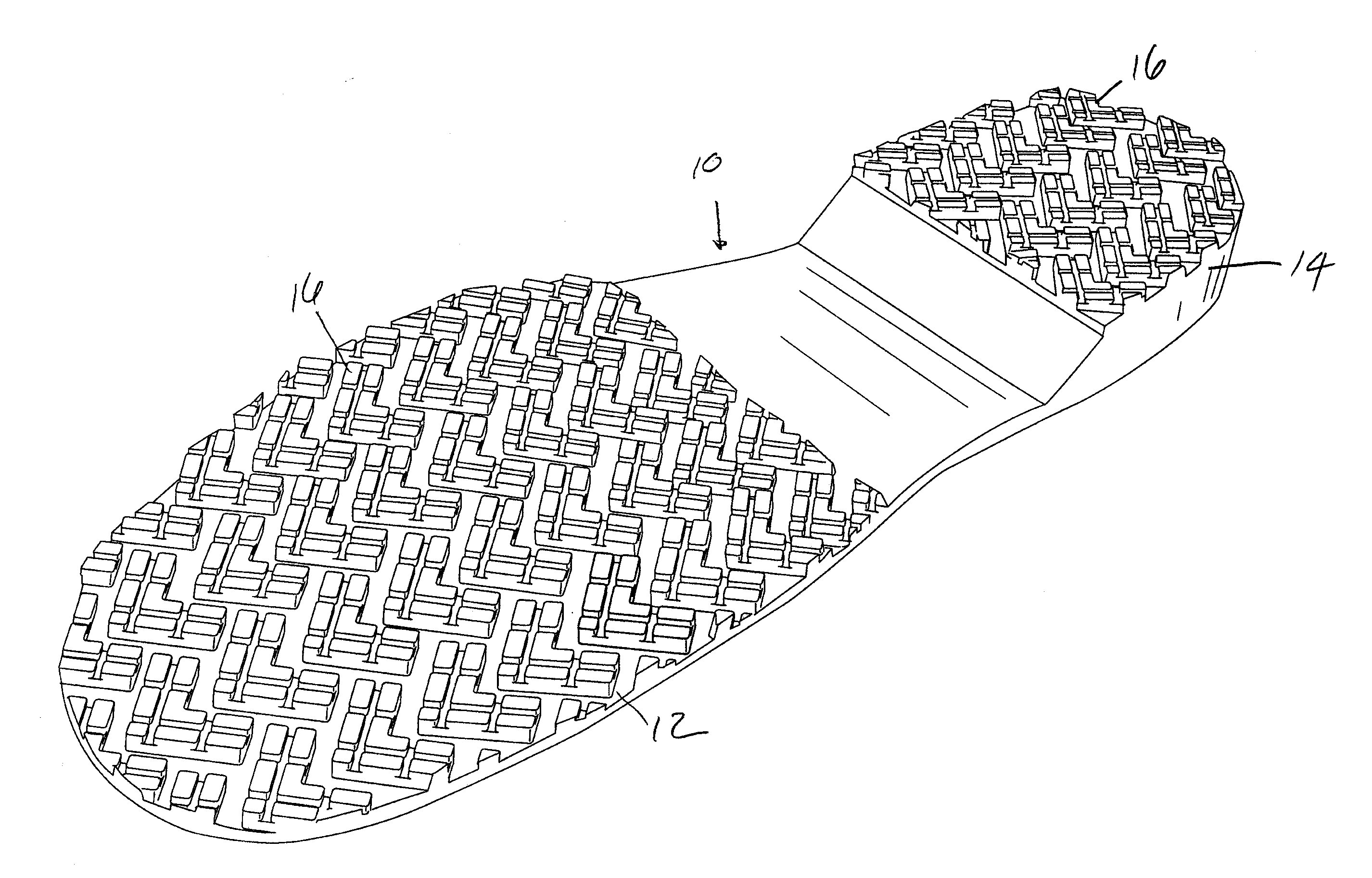 Outsole Tread Pattern