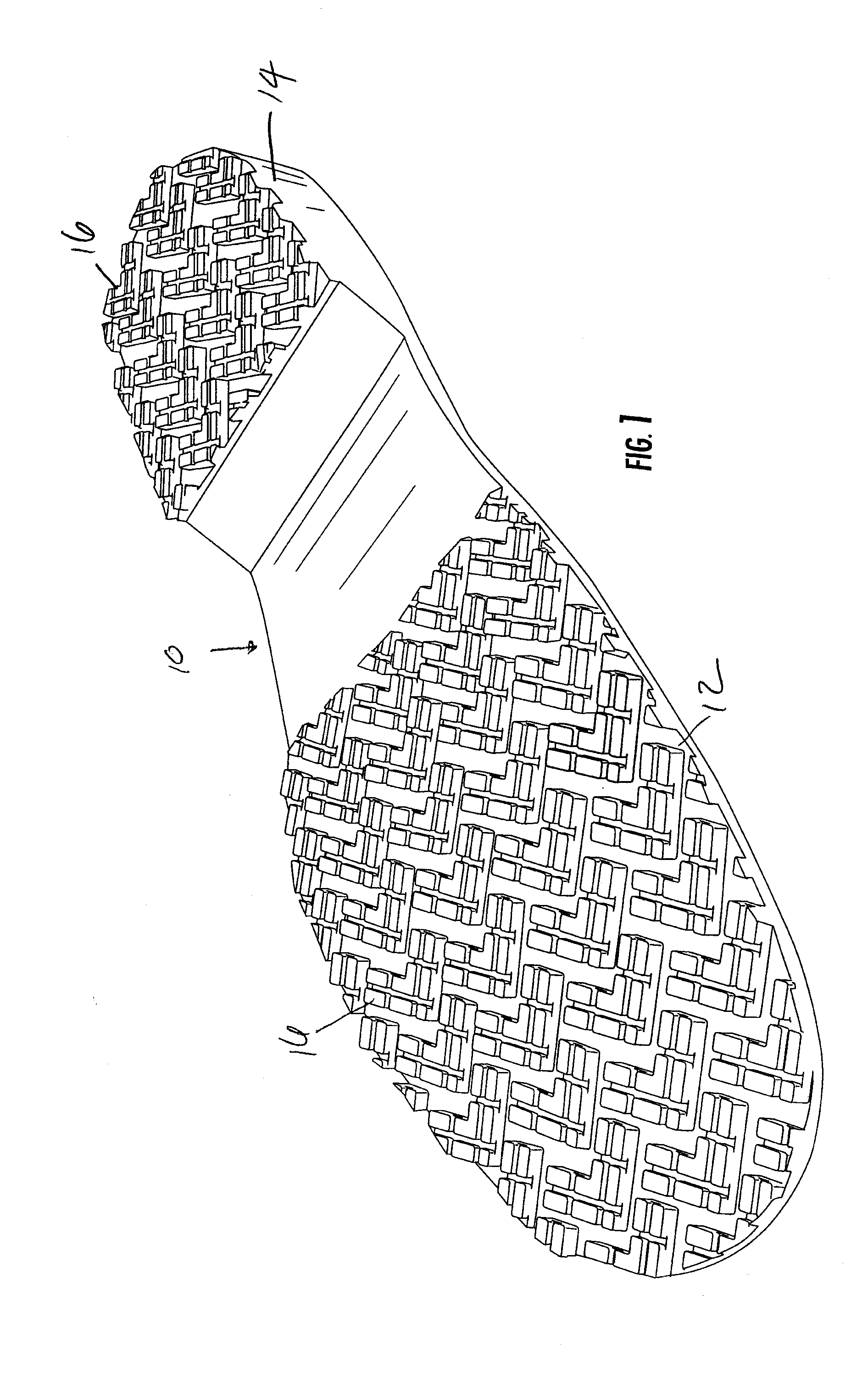 Outsole Tread Pattern