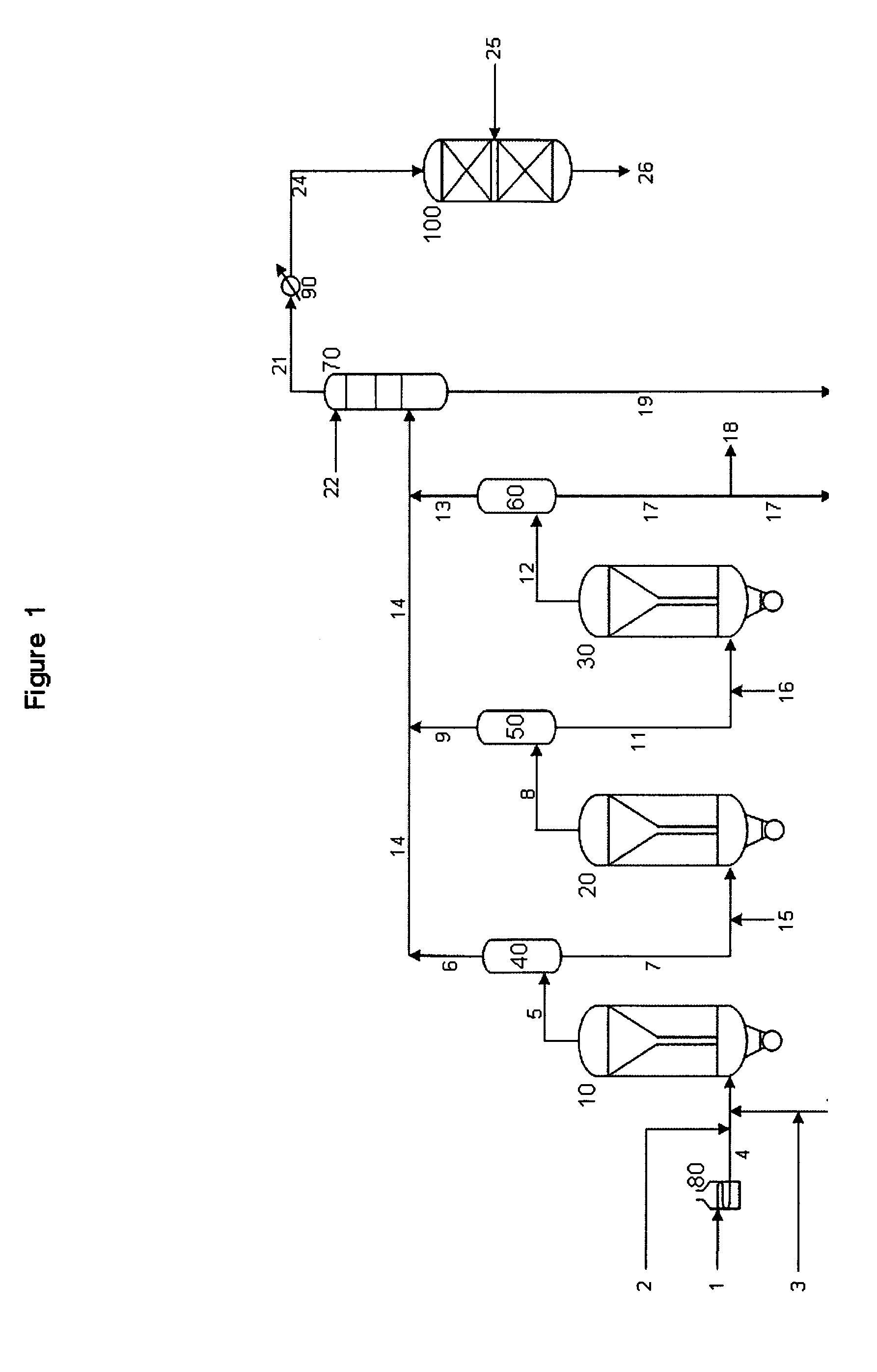 Integrated heavy oil upgrading process and in-line hydrofinishing process