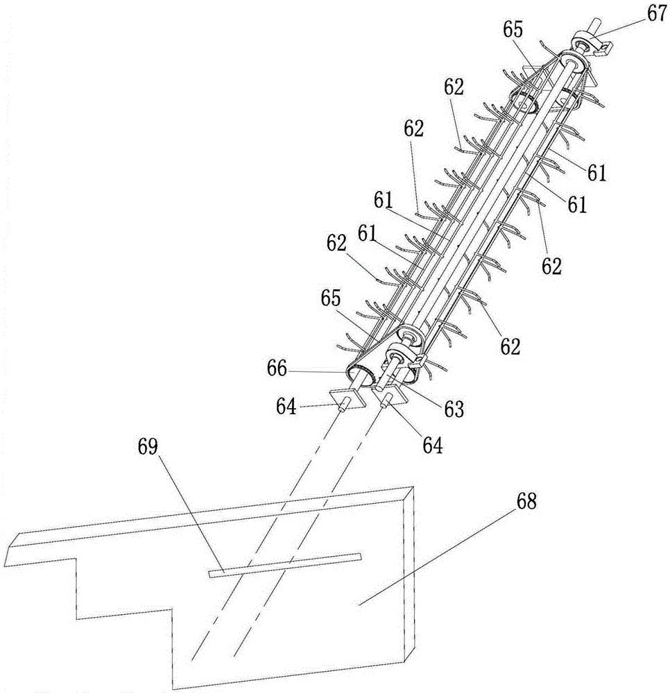 A harvester for harvesting grass-covered winter potatoes