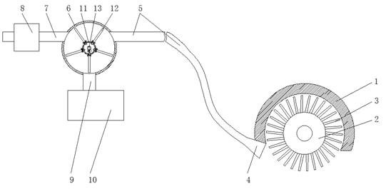 Multifunctional electric sweeper capable of preventing flying dust in winter