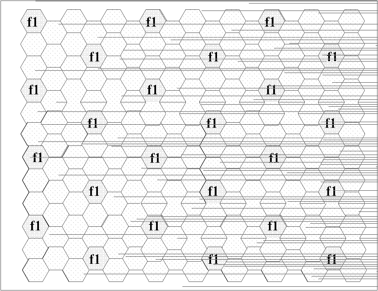 Soft frequency reusing method and device based on cognitive technology and base station