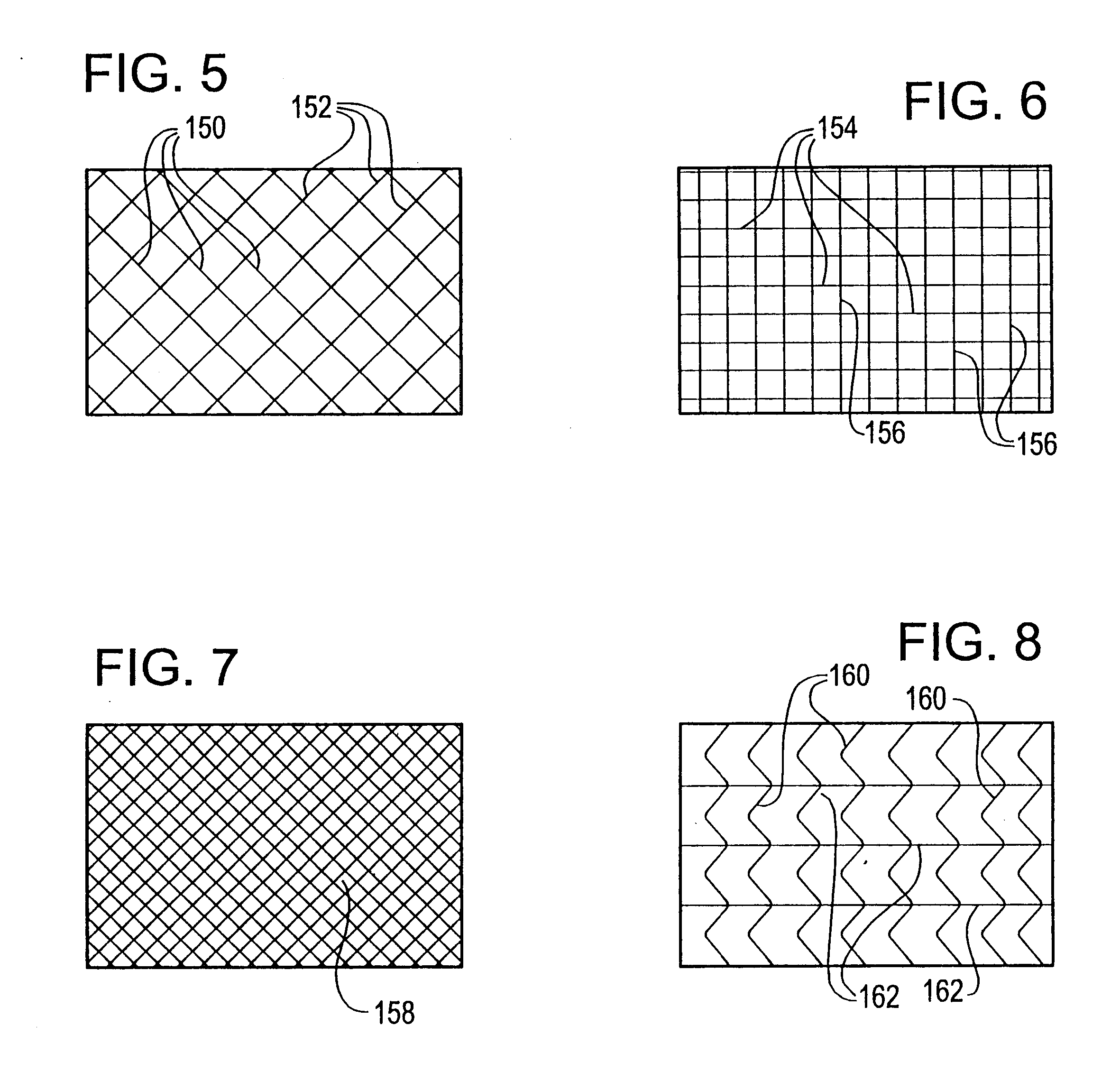 Constriction device including tear resistant structures