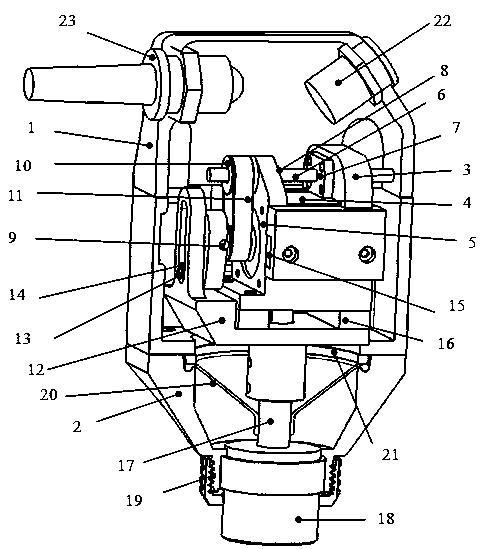 Single-motor-driven handheld ultrasonic automatic scanner for solder joints