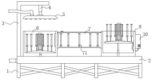 A washing machine for fabric finishing