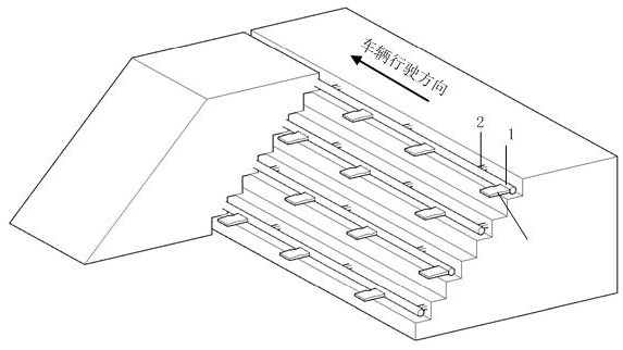 Expressway reconstruction and extension project embankment settlement prevention and treatment structure and prevention and treatment method thereof