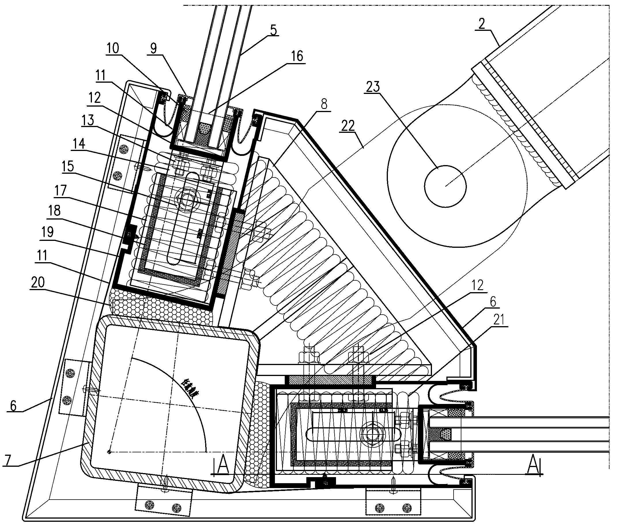 Corner and edge system of flexible structural system curtain wall