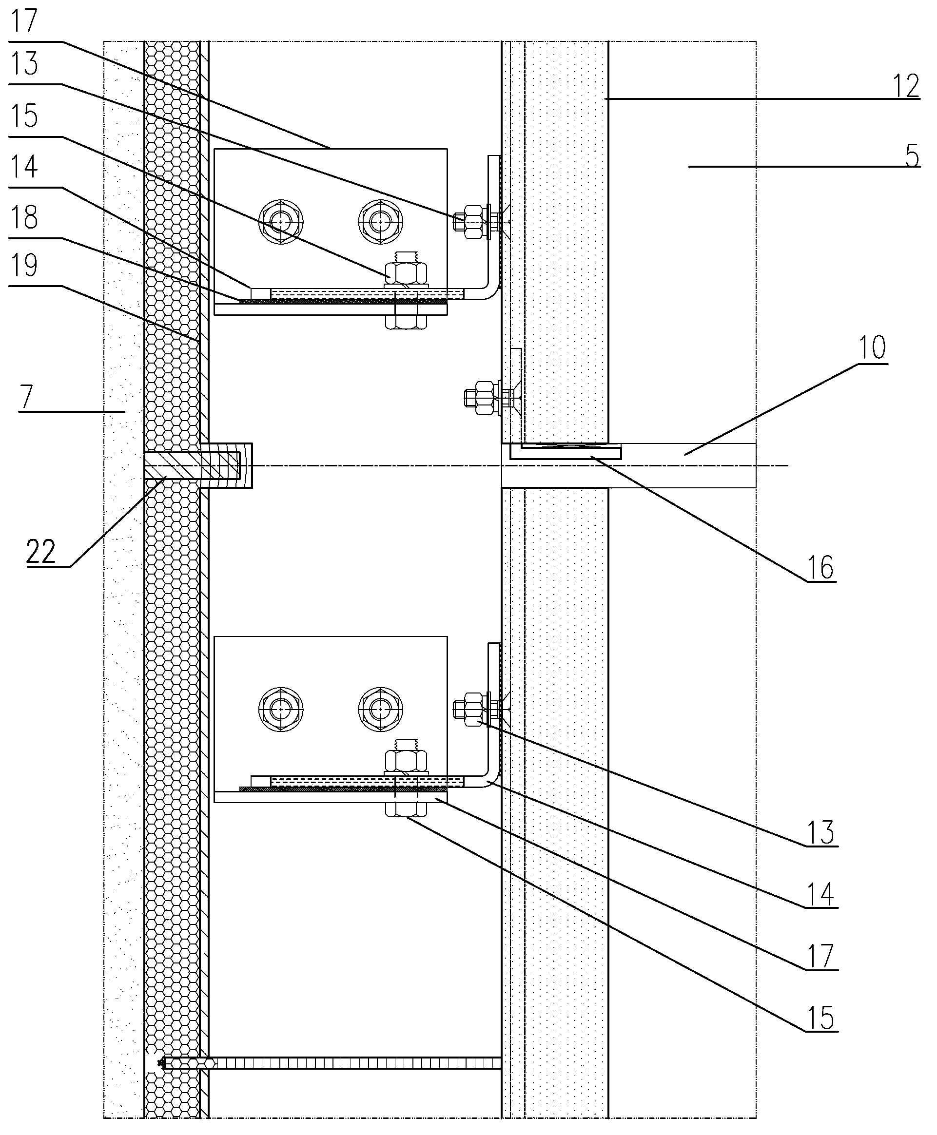 Corner and edge system of flexible structural system curtain wall