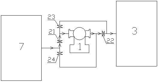 Heat pump type main-transformation heat-exchanging device with SF6 (sulfur hexafluoride) as heat-exchanging medium and heat-exchanging method