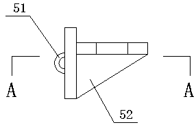 A kind of fine-tuning support for pile cap bottom mold support beam