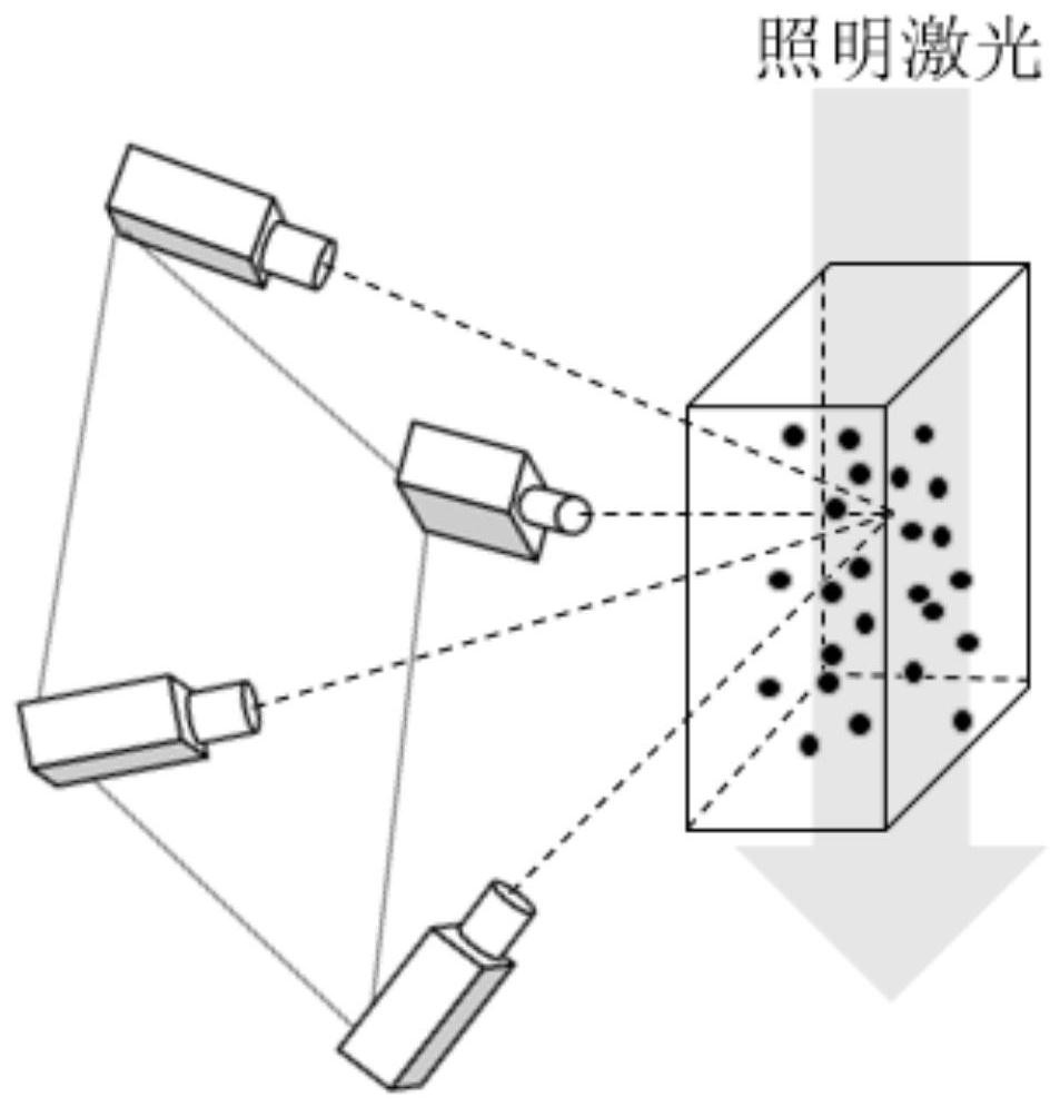 Device and method for observing cloud and mist drops impacted by femtosecond laser filamentation